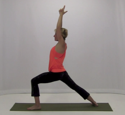 10 Min Standing Yoga Sequence - wrist free class - no hands, wrist free,  yoga flow class